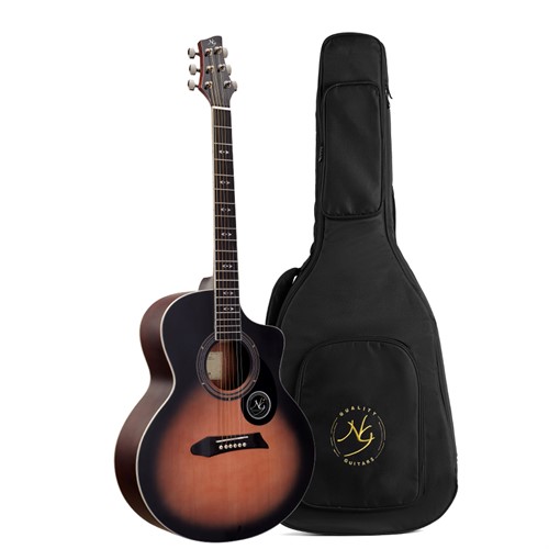 Đàn Guitar Acoustic NG STAR-SB (New model 2022) - Tặng Kèm Bao Đàn Chính Hãng